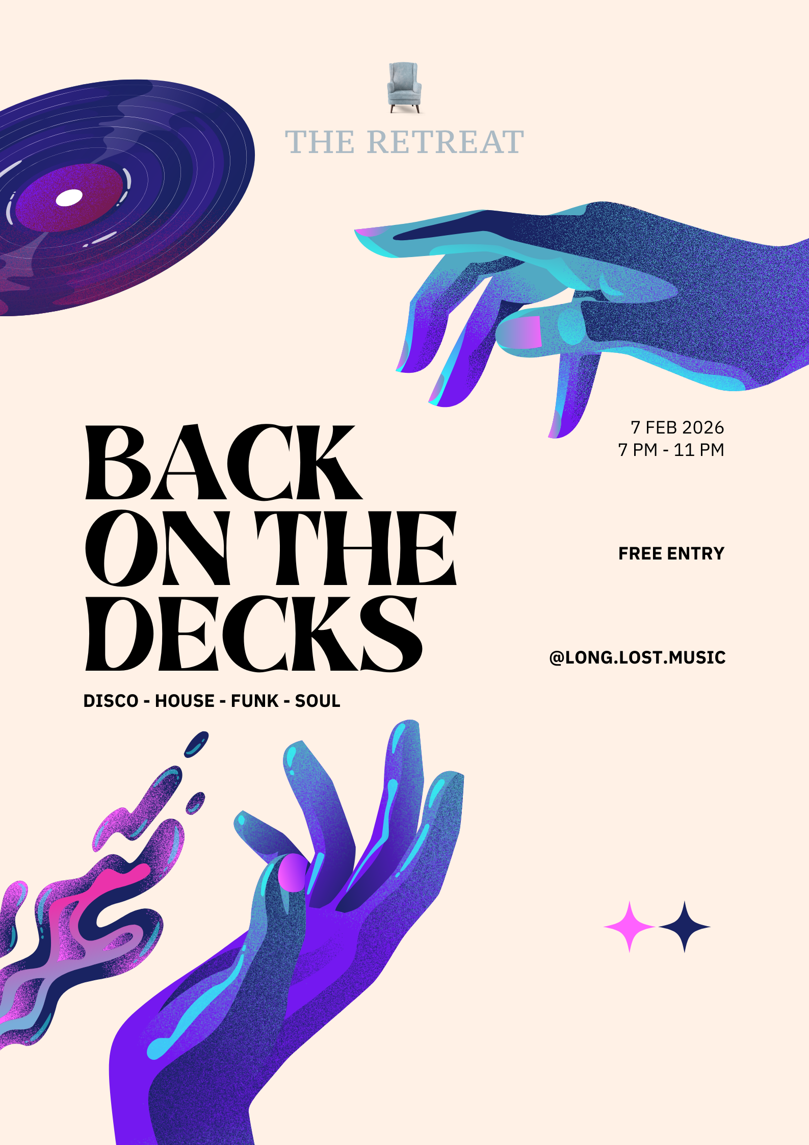 Back on the Decks event at The Retreat