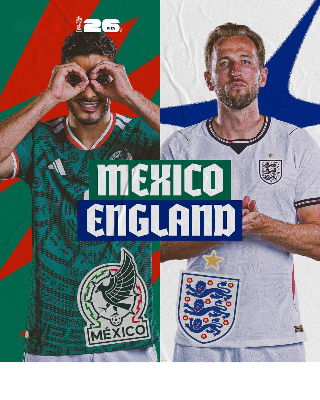 england v Mexico